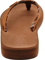 Flojos Women's Billie Patch Logo Flip Flops