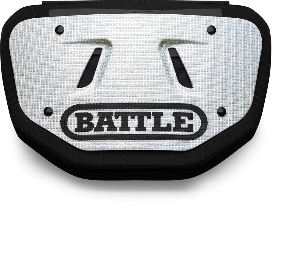 Battle Adults' 3-D Diamonds Football Back Plate                                                                                 