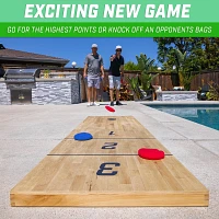 GoSports Tossski Shuffleboard 6 ft x 2 ft Cornhole Board                                                                        