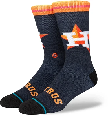 Stance Men's Houston Astros BP Jersey Crew Socks                                                                                