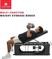 Skelcore Multi-Function Weight Storage Bench                                                                                    