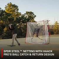 Rukket Sports 9x7ft Haack Pro SPDR STEEL Golf Net                                                                               