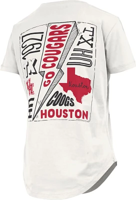 Three Square Women's University Of Houston Irving School Rock T-shirt