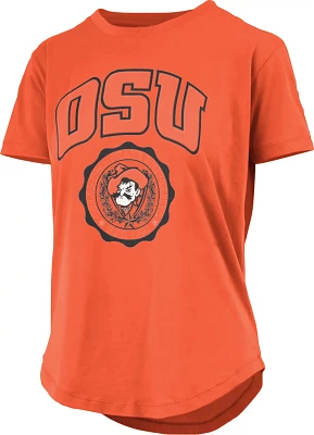 Three Square Women's Oklahoma State University Irvine Edith Puff T-shirt