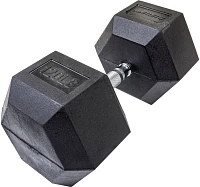 Lifeline Hex 5-120lb Rubber Dumbbell                                                                                            