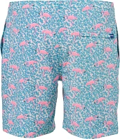 Chubbies Men's Domingos Are For Flamingos Lined Stretch Swim Trunks 7