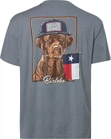 BURLEBO Men's Texas Dog Pocket T-shirt