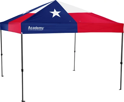 Academy Sports + Outdoors One Push 10 ft x 10 ft Texas Straight Leg Canopy                                                      