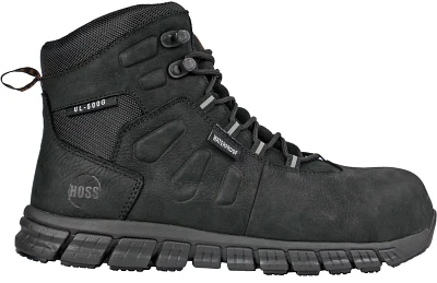 Hoss Boot Company Men's Tickaboo Ultra Lite PR Composite Safety Toe Lace Up Work Boots