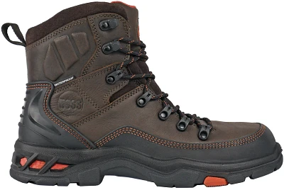 Hoss Boot Company Men's Traverse 6in PR Composite Safety Toe Lace Up Work Boots                                                 