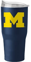 Logo Brands University of Michigan 30 oz Powder Coated Tumbler                                                                  