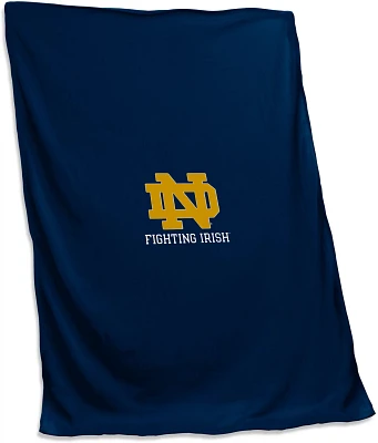 Logo Brands University of Notre Dame 54 in x 84 in Sweatshirt Blanket                                                           