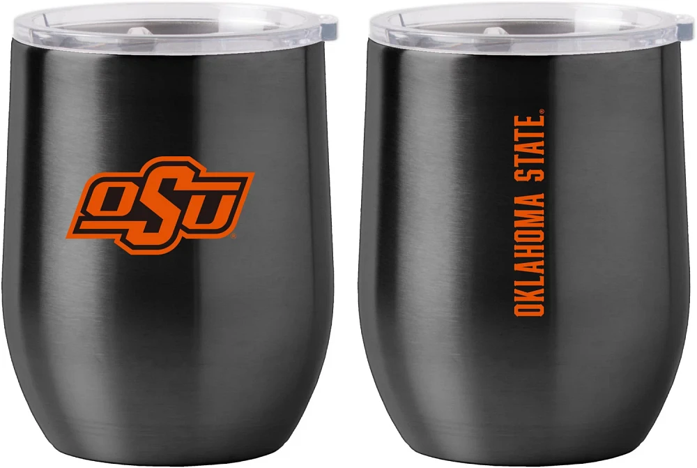 Logo Brands Oklahoma State University 16 oz Gameday Stainless Curved Beverage Tumbler                                           