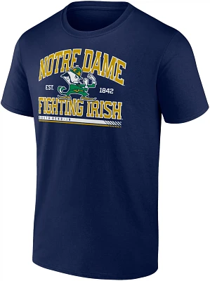 Fanatics Men's University of Notre Dame Fundamentals Modern Stack T-shirt