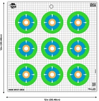 Allen Company EZ Aim Fun Paper Dialing In More Targets 9-Pack                                                                   