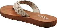 Flojos Women's Divine Woven Flip Flops