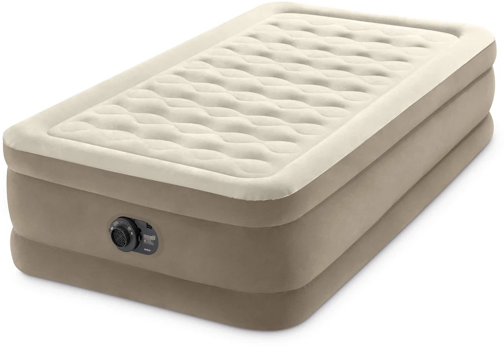 Intex Dura-Beam Deluxe Ultra Plush 18 in Twin Air Mattress                                                                      