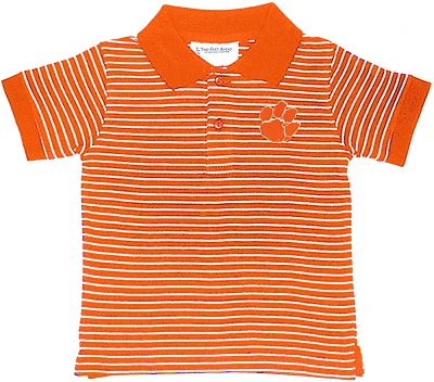 Two Feet Ahead Toddler Boys' Clemson University Stripe Polo Shirt                                                               