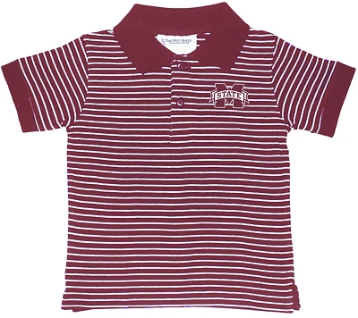 Two Feet Ahead Toddler Boys' Mississippi State University Stripe Polo Shirt