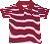 Two Feet Ahead Toddler Boys' University of Oklahoma Stripe Polo Shirt