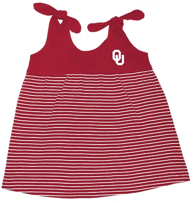 Two Feet Ahead Toddler Girls' University of Oklahoma Stripe Sundress