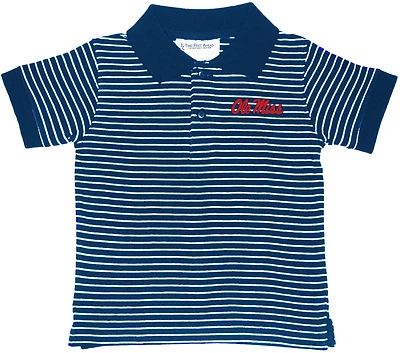 Two Feet Ahead Toddler Boys' University of Mississippi Stripe Polo Shirt