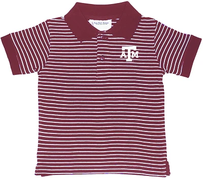 Two Feet Ahead Toddler Boys' Texas A&M University Stripe Polo Shirt