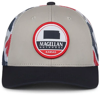Magellan Outdoors Men's KS Badge State Cap                                                                                      