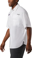 Columbia Sportswear Men’s Big and Tall Louisiana State University Tamiami Button-Up Shirt