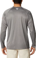 Columbia Sportswear Men's University of Georgia PFG Terminal Tackle Big Long Sleeve T-shirt