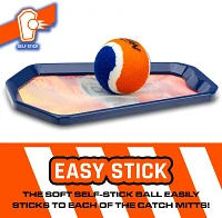 NERF Self-Stick Toss and Catch Tennis Ball Game with Paddles                                                                    