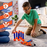 NERF Slingshot Challenge Kids Slingshot Bowling Game                                                                            