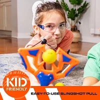 NERF Slingshot Challenge Kids Slingshot Bowling Game                                                                            