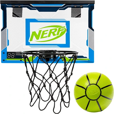 NERF LED Over-the-Door Mini Basketball Hoop                                                                                     