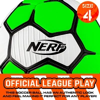 NERF Proshot Size 4 Soccer Ball                                                                                                 