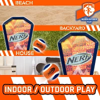 NERF Self-Stick Toss and Catch Tennis Ball Game with Paddles                                                                    