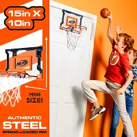 NERF Over-the-Door Mini Basketball Hoop                                                                                         