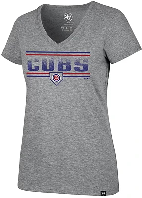 '47 Women's Chicago Cubs Double Dazzle T-shirt