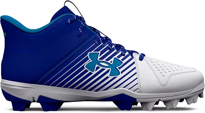 Under Armour Adults' Leadoff Mid Rubber Molded Baseball Cleats