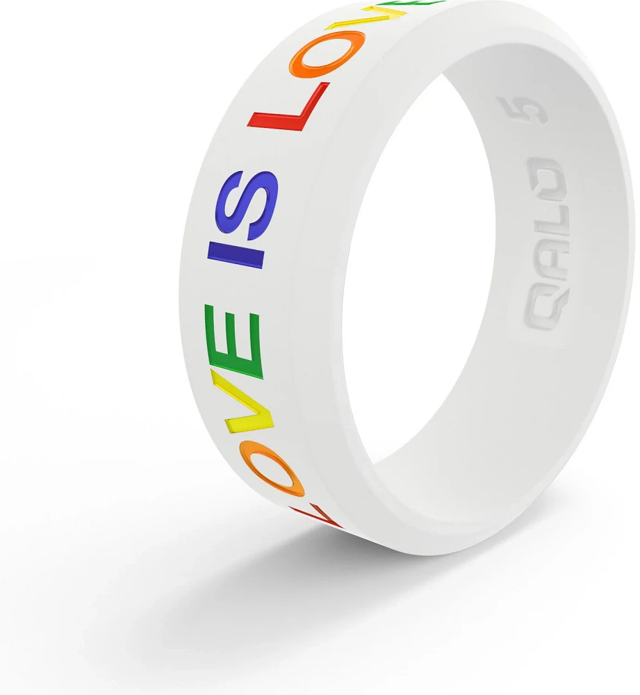 QALO Unisex Love Is Love Ring