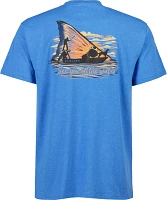 BURLEBO Men's See You on the Water Pocket T-shirt
