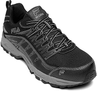 Fila Men's Memory Foam Peak Steel Toe Work Shoes                                                                                