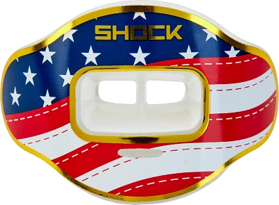 Shock Doctor Adults' Max AirFlow Stars and Stripes Lip Guard                                                                    