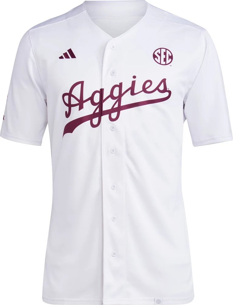 adidas Men's Texas A&M University Replica Basketball Jersey