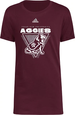 adidas Youth Texas A&M University Trip Triangle Fresh Graphic T-shirt