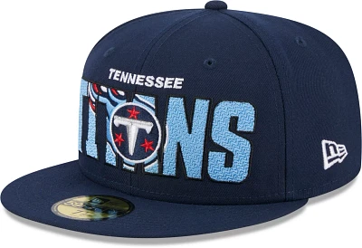 New Era Men's Tennessee Titans 2023 NFL Draft 59FIFTY Cap