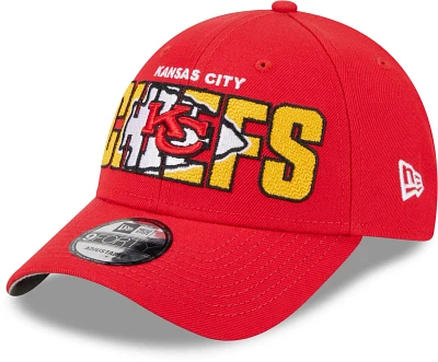 New Era Men's Kansas City Chiefs 2023 NFL Draft 9FORTY Cap                                                                      