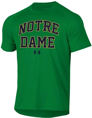 Under Armour Men's University of Notre Dame Team Tech 2.0 Graphic T-shirt