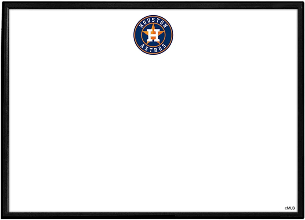 The Fan-Brand Houston Astros Framed Dry Erase Wall Sign