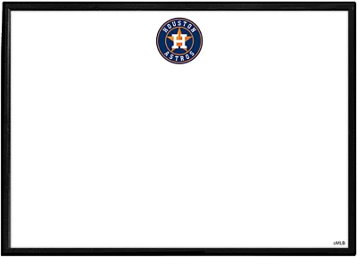 The Fan-Brand Houston Astros Framed Dry Erase Wall Sign